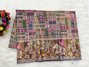 (2–5  Year) Lehenga – Unstitched (Blouse + Material)