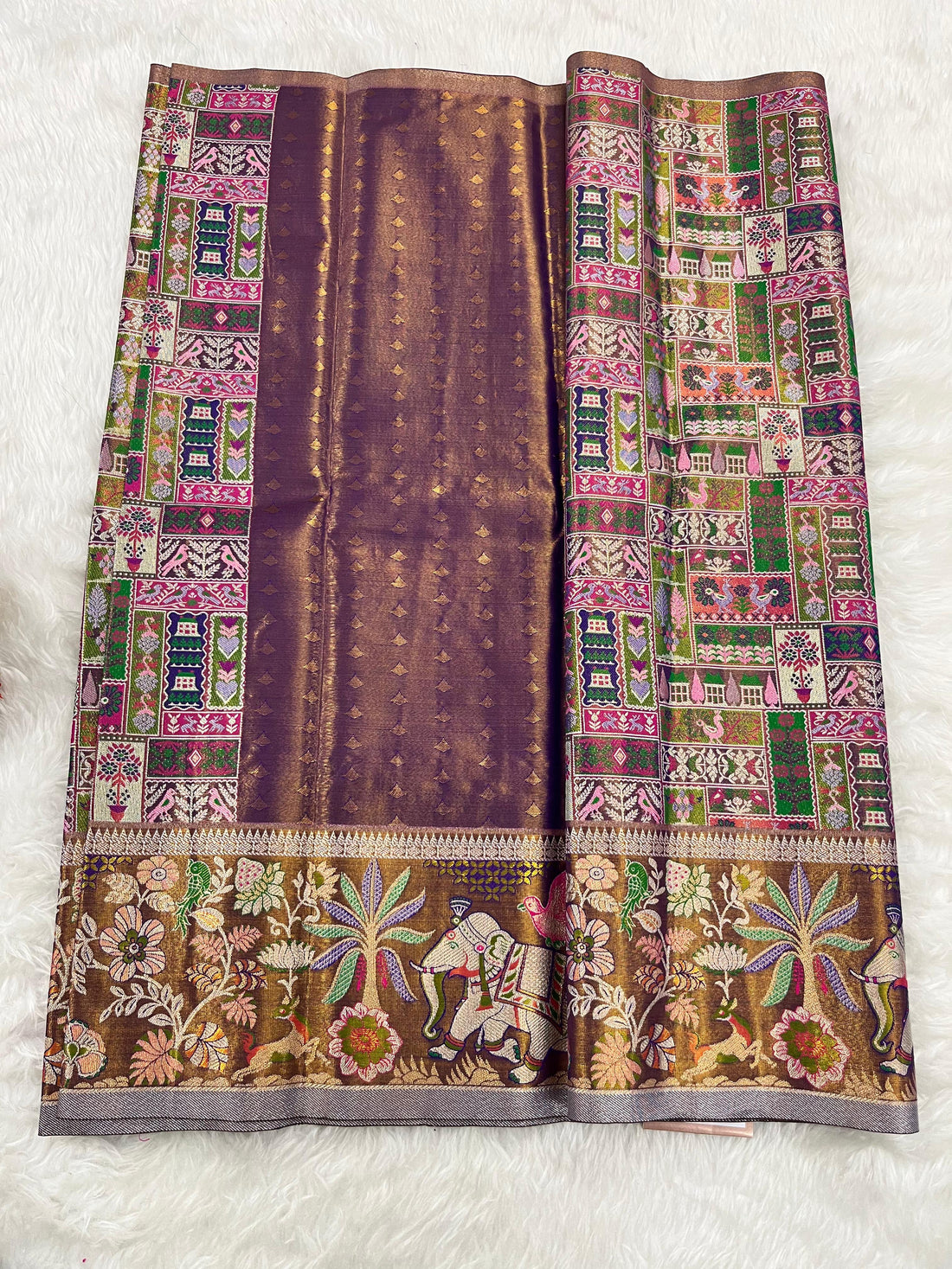 (2–5  Year) Lehenga – Unstitched (Blouse + Material)