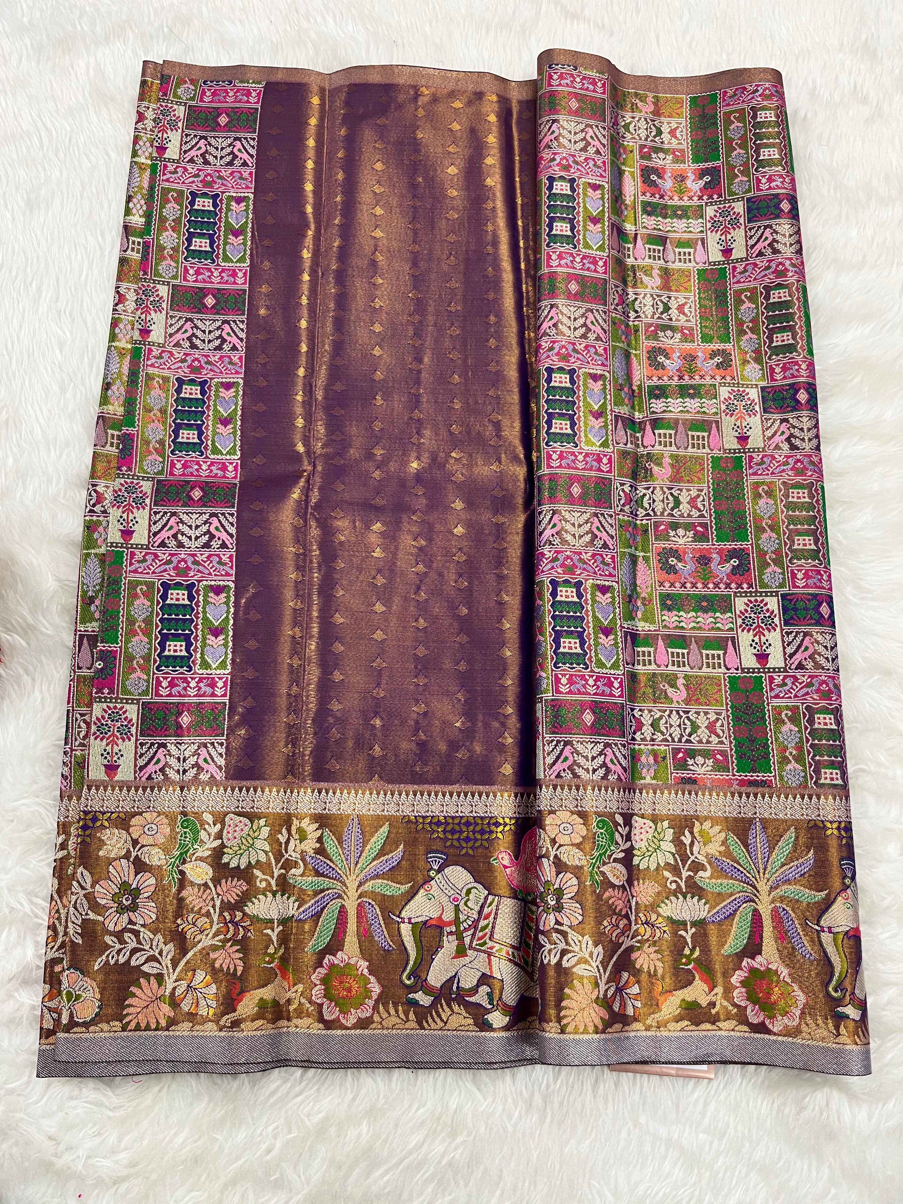 (2–5  Year) Lehenga – Unstitched (Blouse + Material)