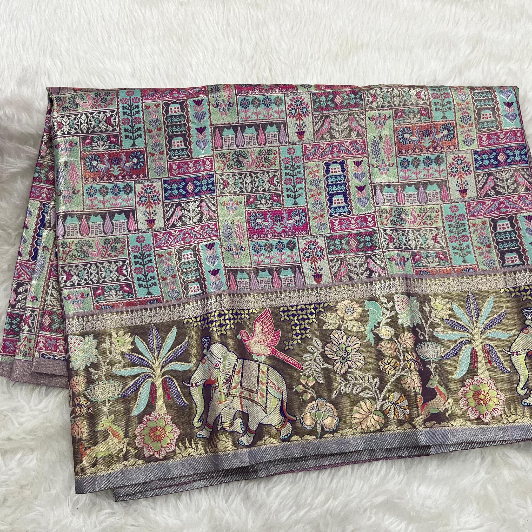 (2–5  Year) Lehenga – Unstitched (Blouse + Material)