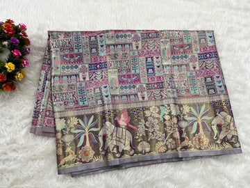 (2–5  Year) Lehenga – Unstitched (Blouse + Material)