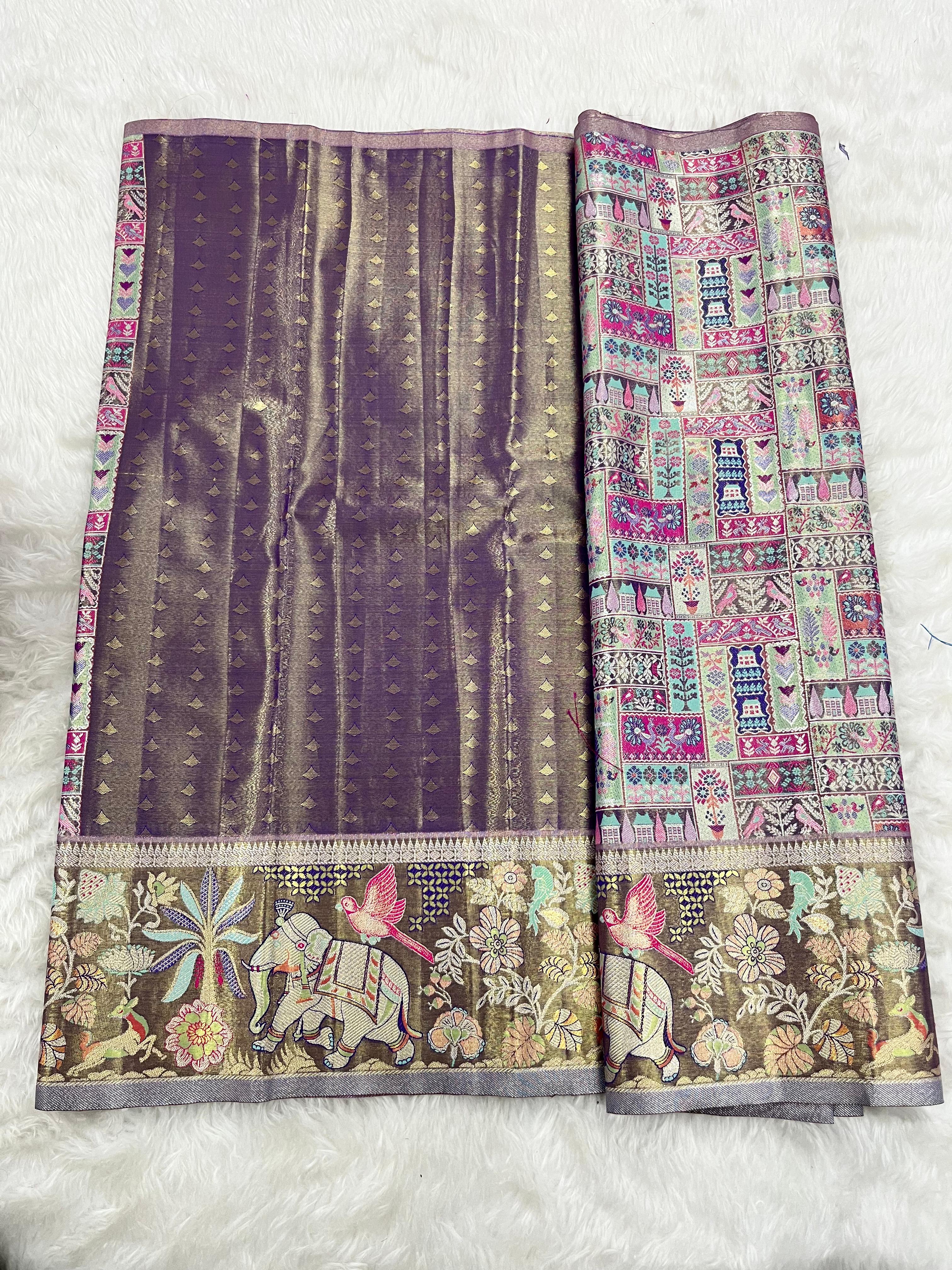 (2–5  Year) Lehenga – Unstitched (Blouse + Material)