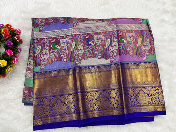 (2–5  Year) Lehenga – Unstitched (Blouse + Material)