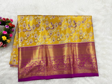 (2–5  Year) Lehenga – Unstitched (Blouse + Material)