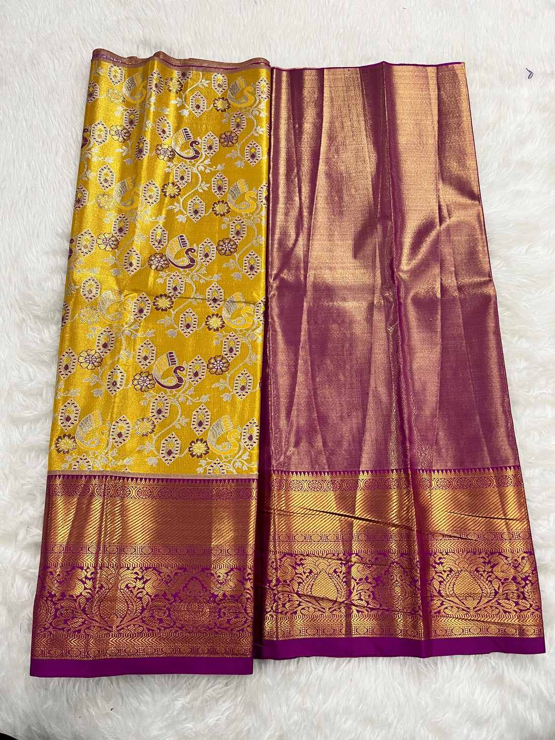 (2–5  Year) Lehenga – Unstitched (Blouse + Material)