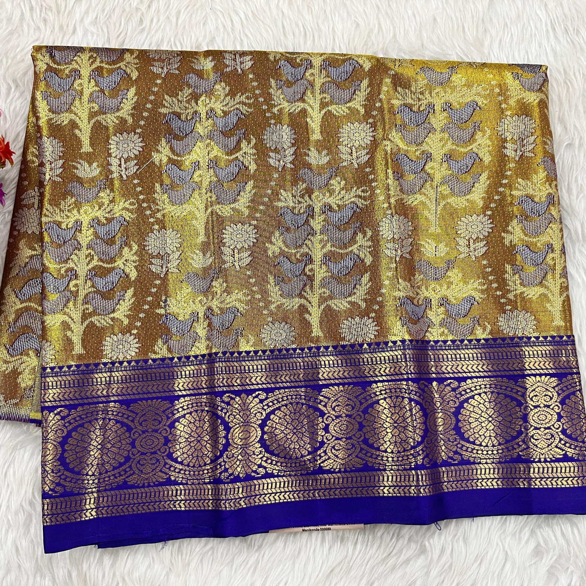 (0–1 Year) Lehenga – Unstitched (Blouse + Material)