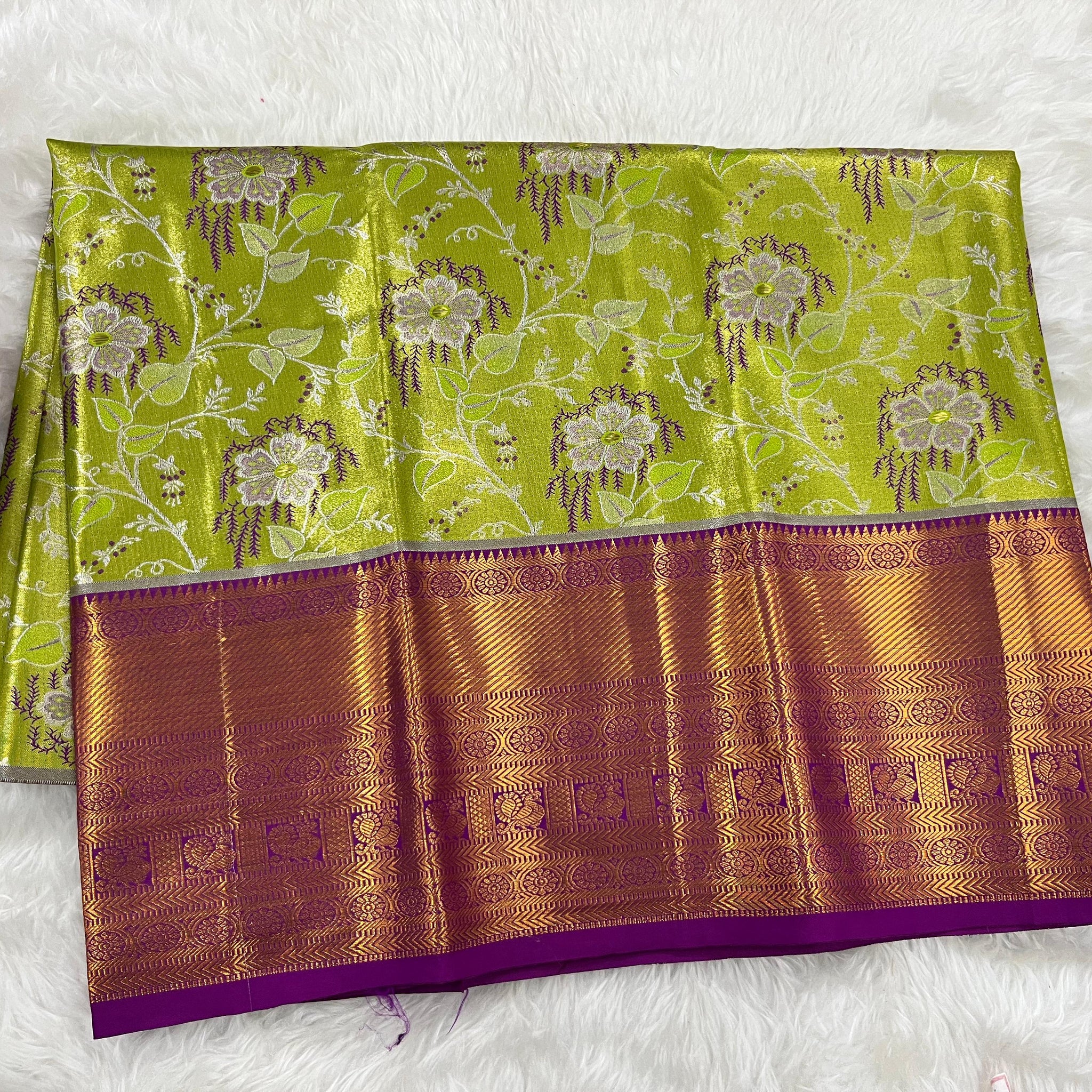 (2–5  Year) Lehenga – Unstitched (Blouse + Material)