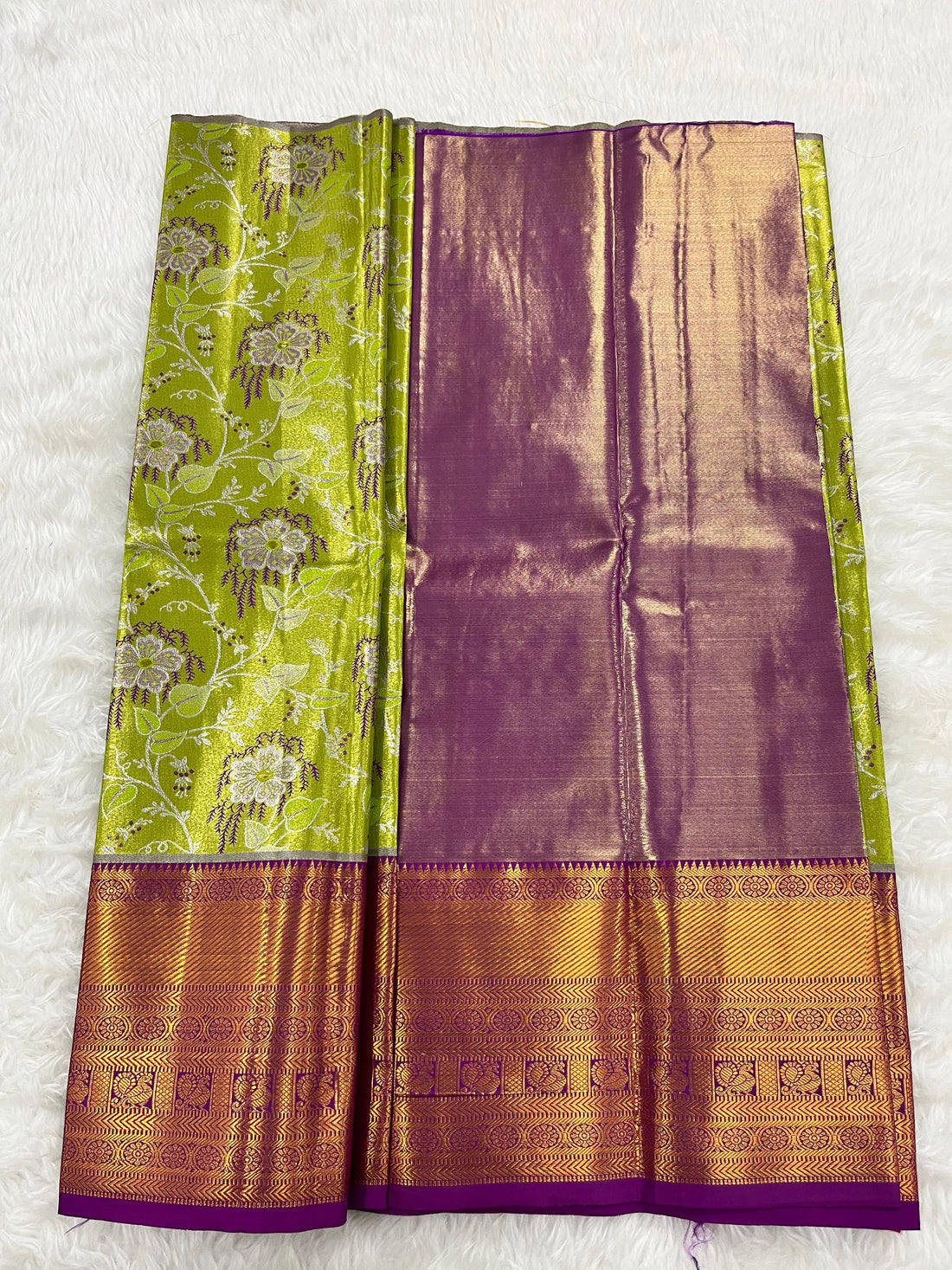 (2–5  Year) Lehenga – Unstitched (Blouse + Material)