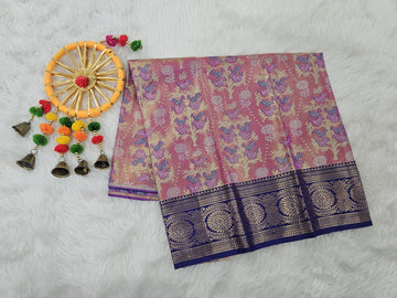 (0–1 Year) Lehenga – Unstitched (Blouse + Material)