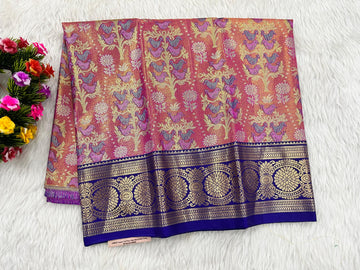 (0–1 Year) Lehenga – Unstitched (Blouse + Material)