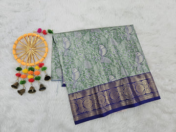 (0–1 Year) Lehenga – Unstitched (Blouse + Material)