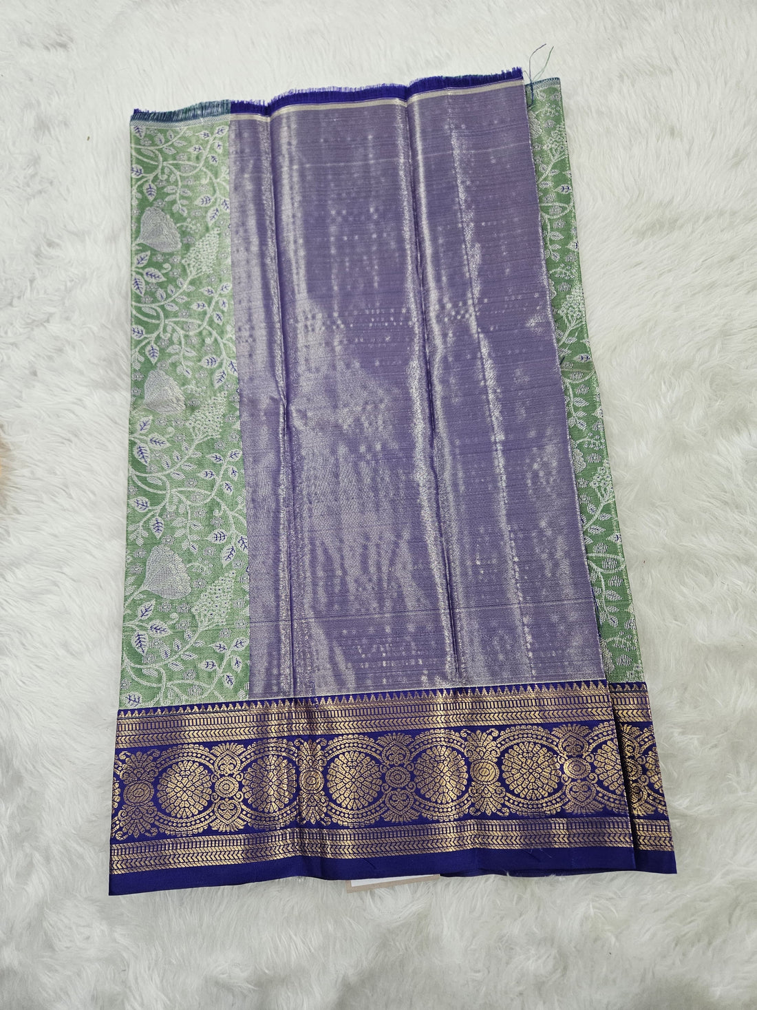 (0–1 Year) Lehenga – Unstitched (Blouse + Material)