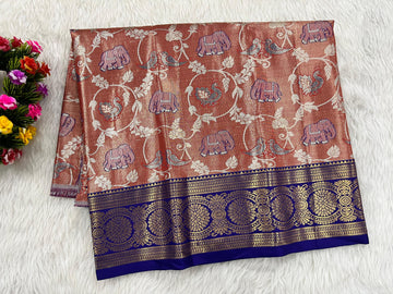 (0–1 Year) Lehenga – Unstitched (Blouse + Material)