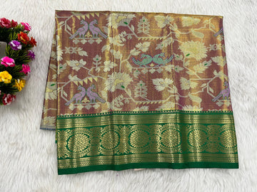 (0–1 Year) Lehenga – Unstitched (Blouse + Material)