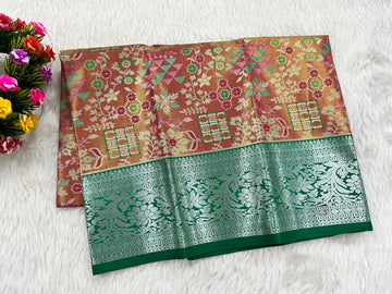 (0–1 Year) Lehenga – Unstitched (Blouse + Material)