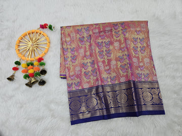 (0–1 Year) Lehenga – Unstitched (Blouse + Material)