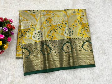 (0–1 Year) Lehenga – Unstitched (Blouse + Material)