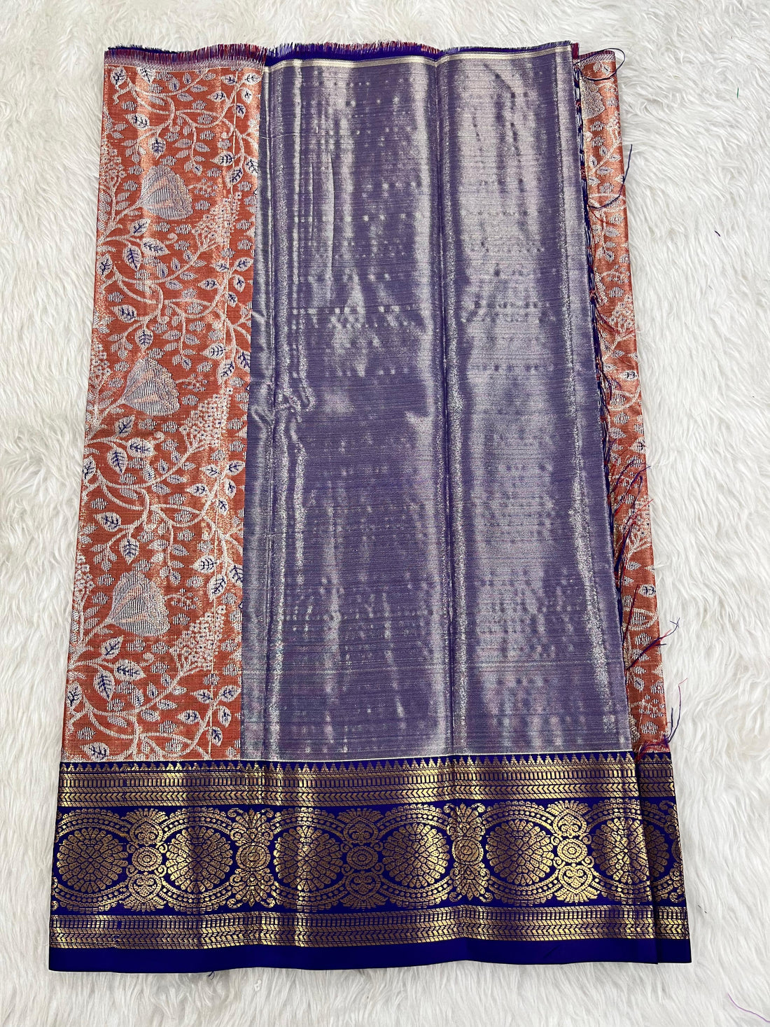 (0–1 Year) Lehenga – Unstitched (Blouse + Material)