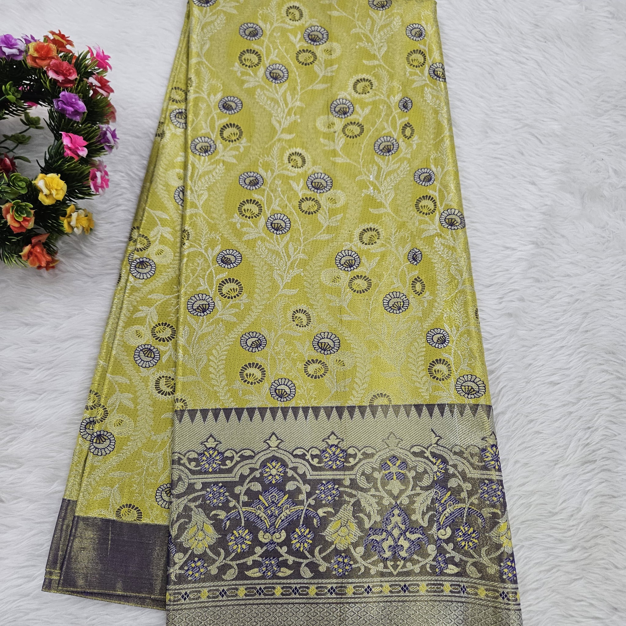 (10+ Year) Lehenga – Unstitched (Blouse + Material)