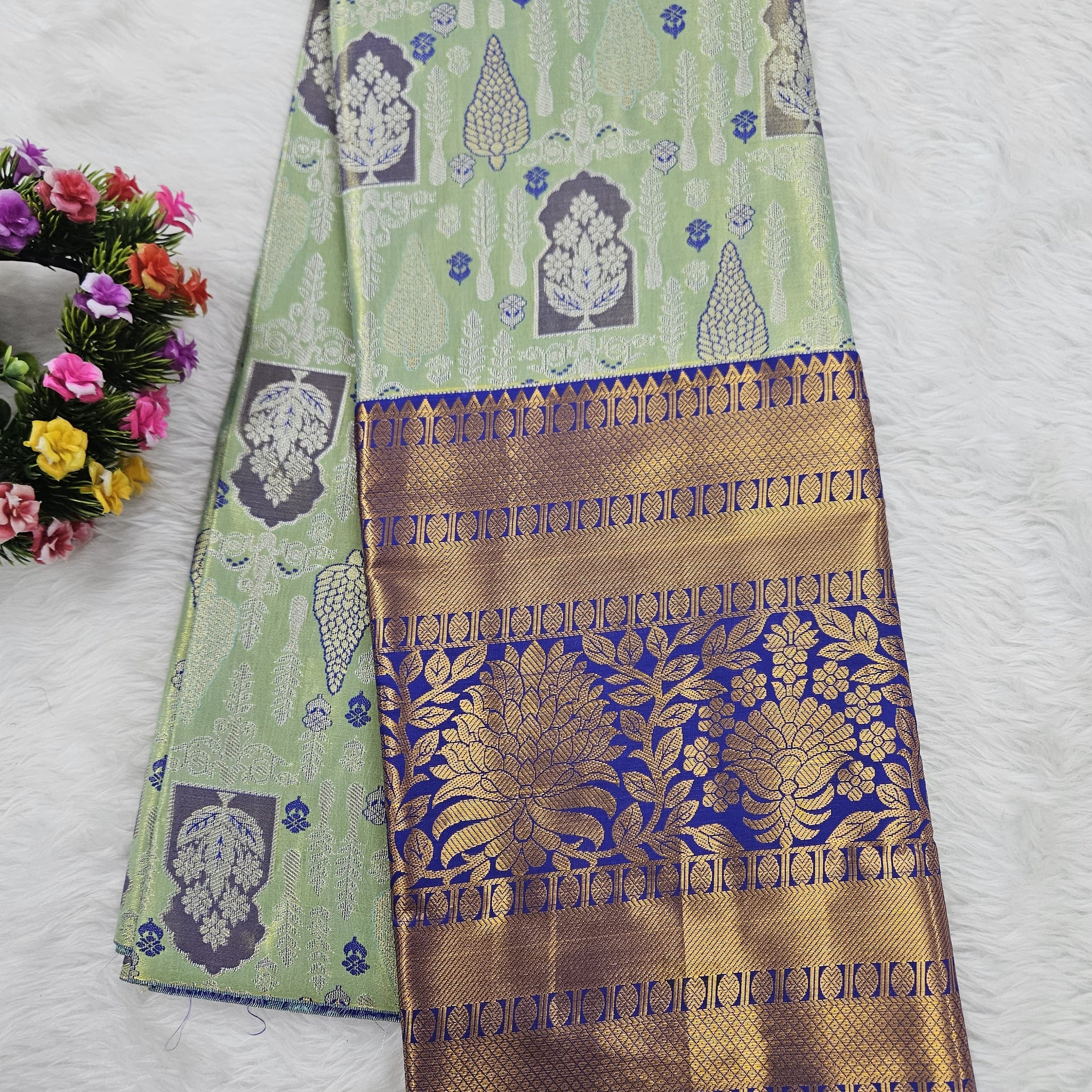 (10+ Year) Lehenga – Unstitched (Blouse + Material)