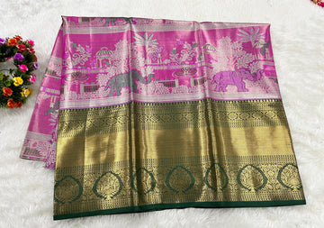 (5–10 Year) Lehenga – Unstitched (Blouse + Material)