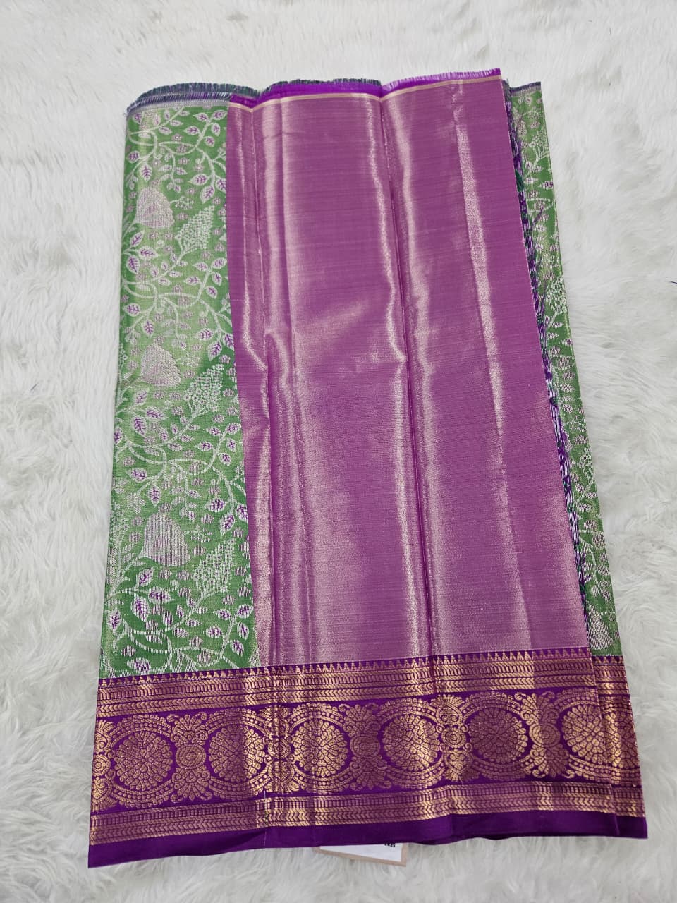 (0–1 Year) Lehenga – Unstitched (Blouse + Material)