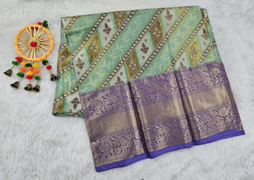 (5–10 Year) Lehenga – Unstitched (Blouse + Material)