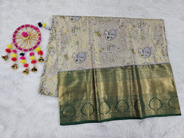 (5–10 Year) Lehenga – Unstitched (Blouse + Material)
