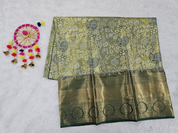 (5–10 Year) Lehenga – Unstitched (Blouse + Material)