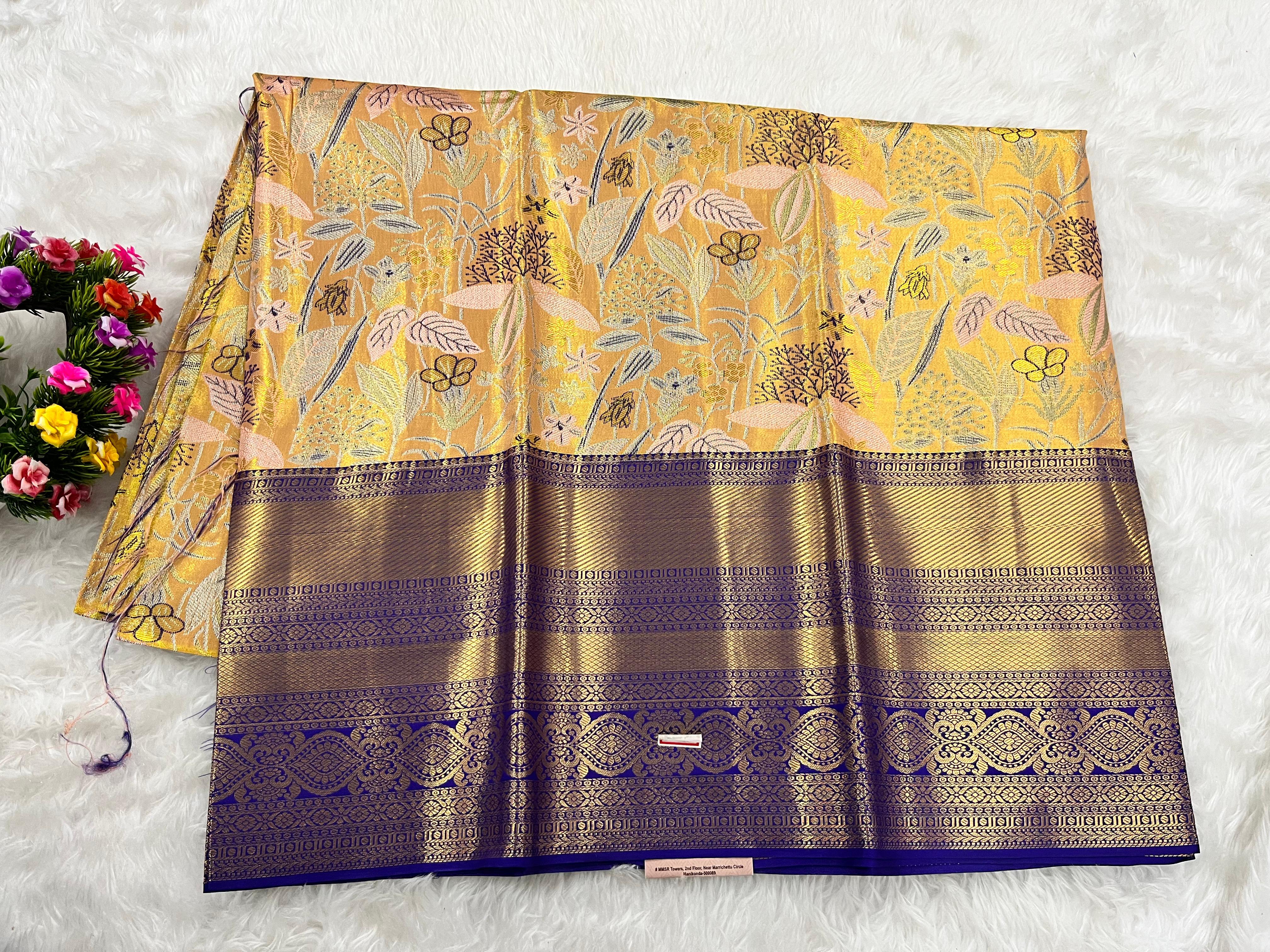 (5–10 Year) Lehenga – Unstitched (Blouse + Material)