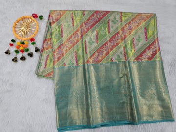 (5–10 Year) Lehenga – Unstitched (Blouse + Material)