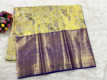 (5–10 Year) Lehenga – Unstitched (Blouse + Material)