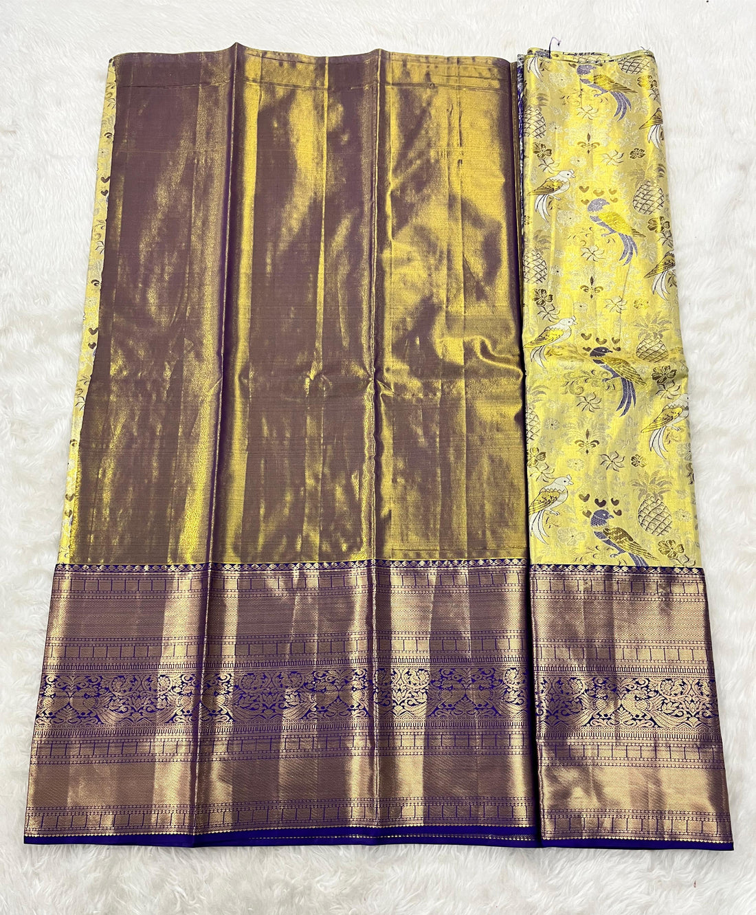 (5–10 Year) Lehenga – Unstitched (Blouse + Material)