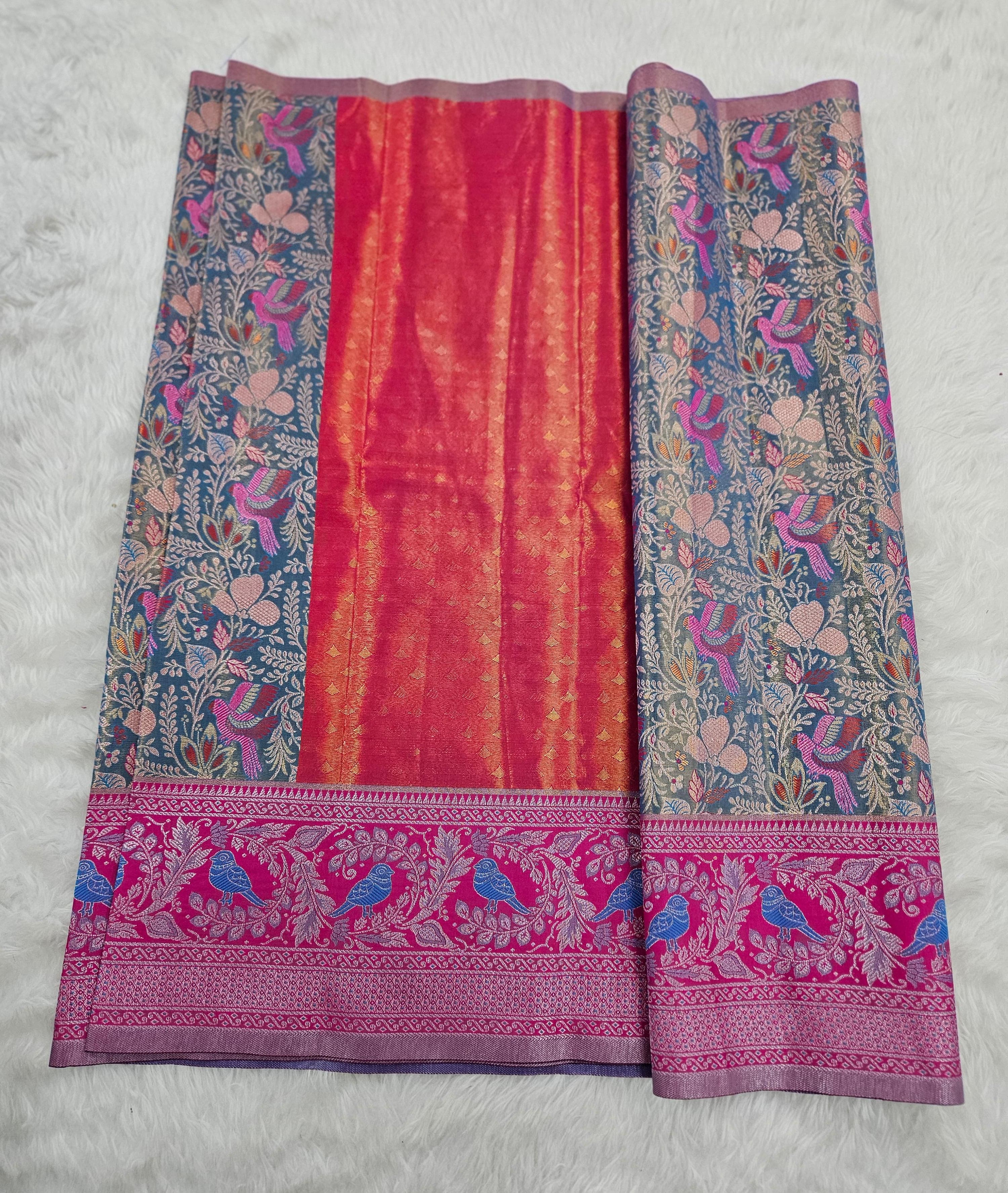 (2–5  Year) Lehenga – Unstitched (Blouse + Material)