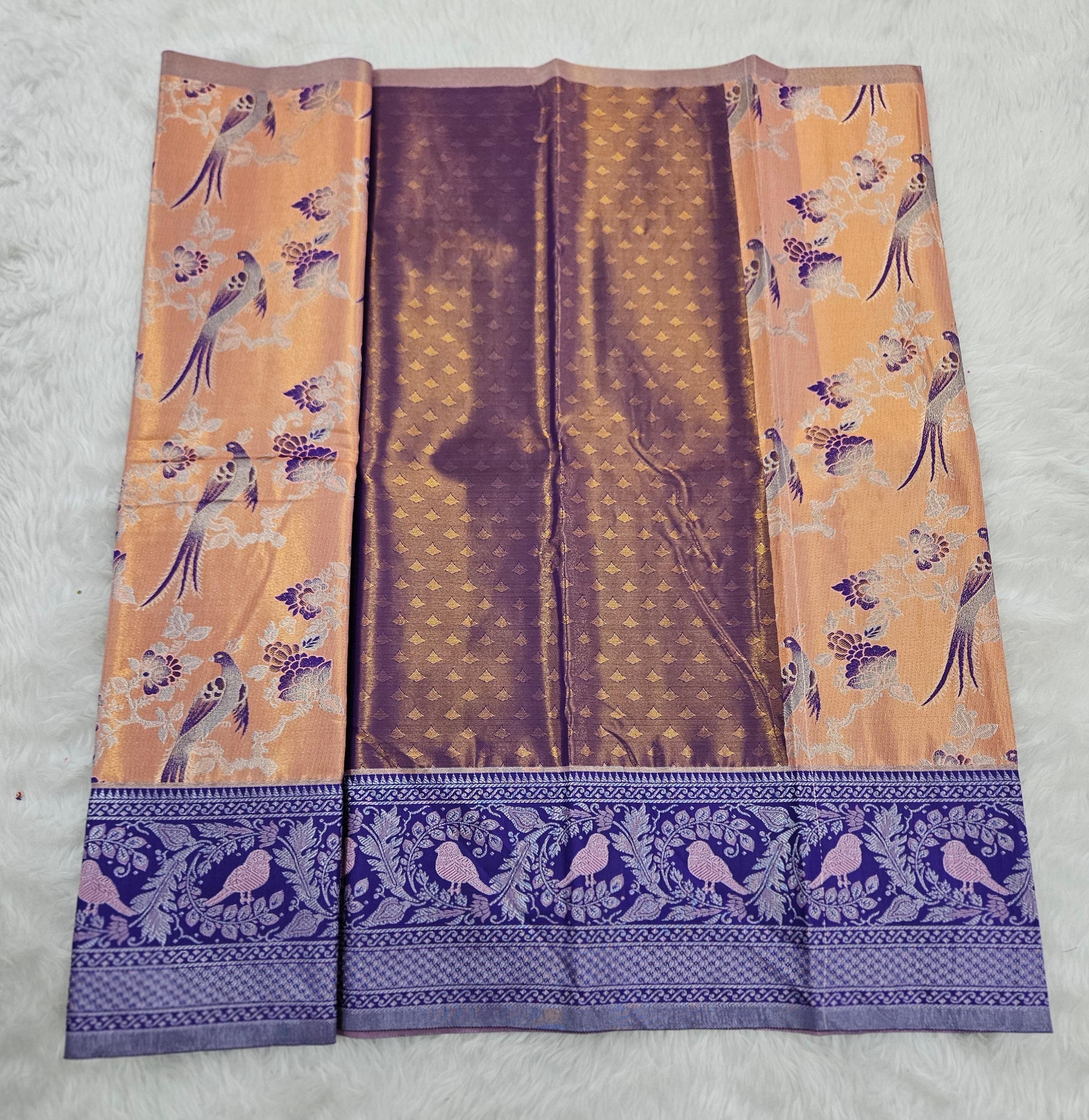 (2–5  Year) Lehenga – Unstitched (Blouse + Material)