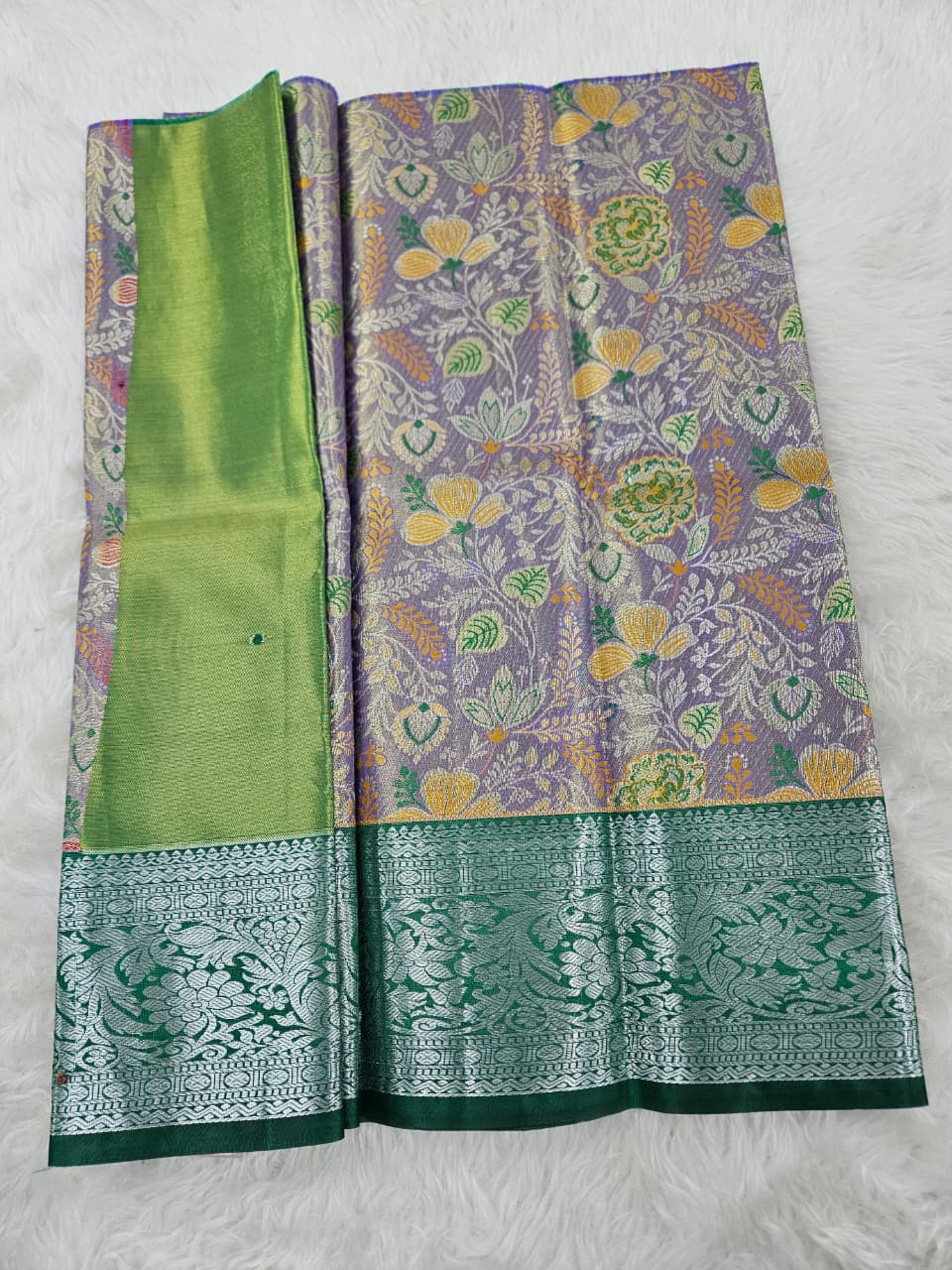 (0–1 Year) Lehenga – Unstitched (Blouse + Material)