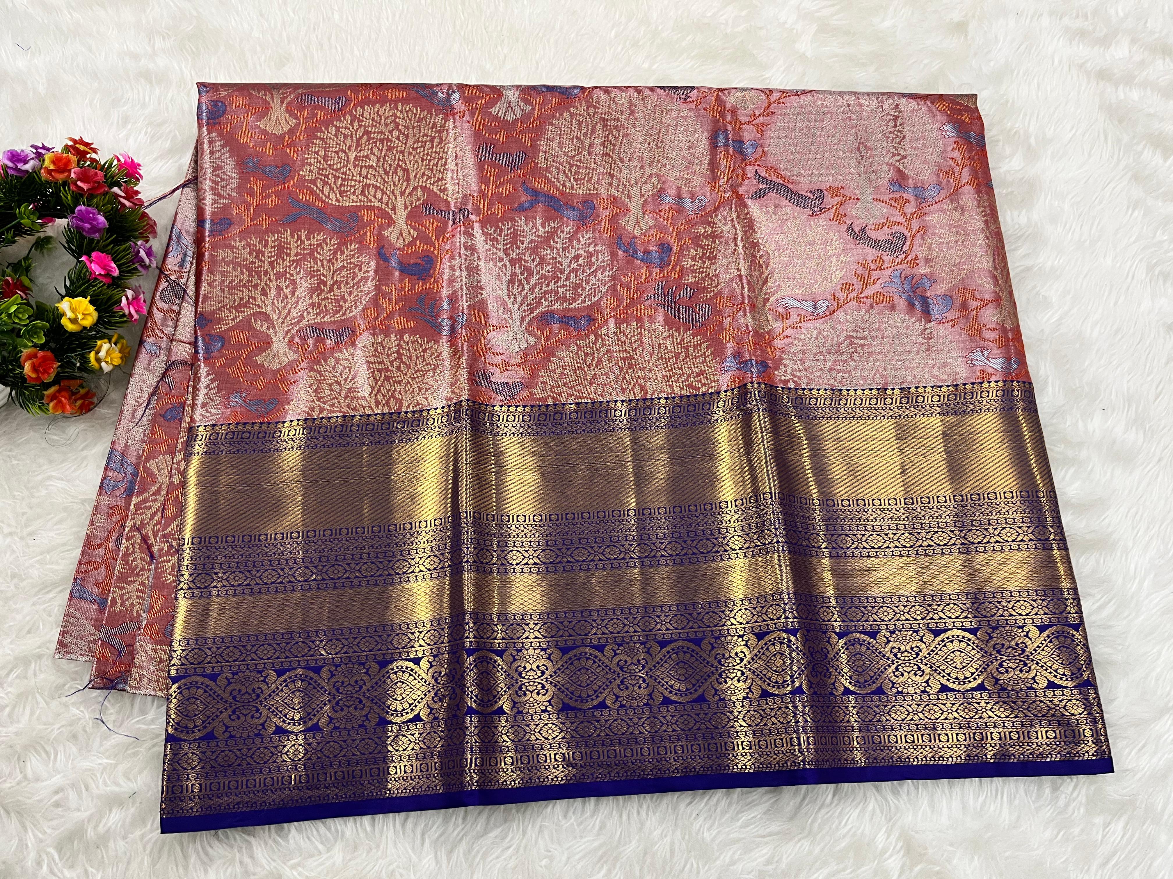 (5–10 Year) Lehenga – Unstitched (Blouse + Material)