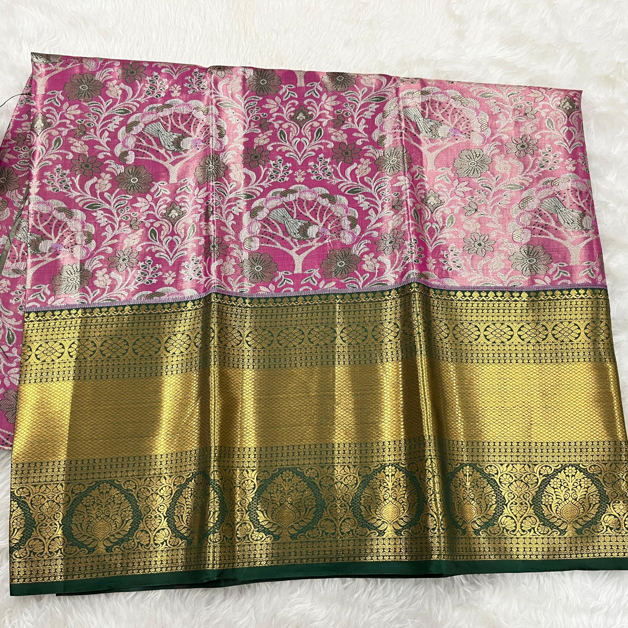 (5–10 Year) Lehenga – Unstitched (Blouse + Material)