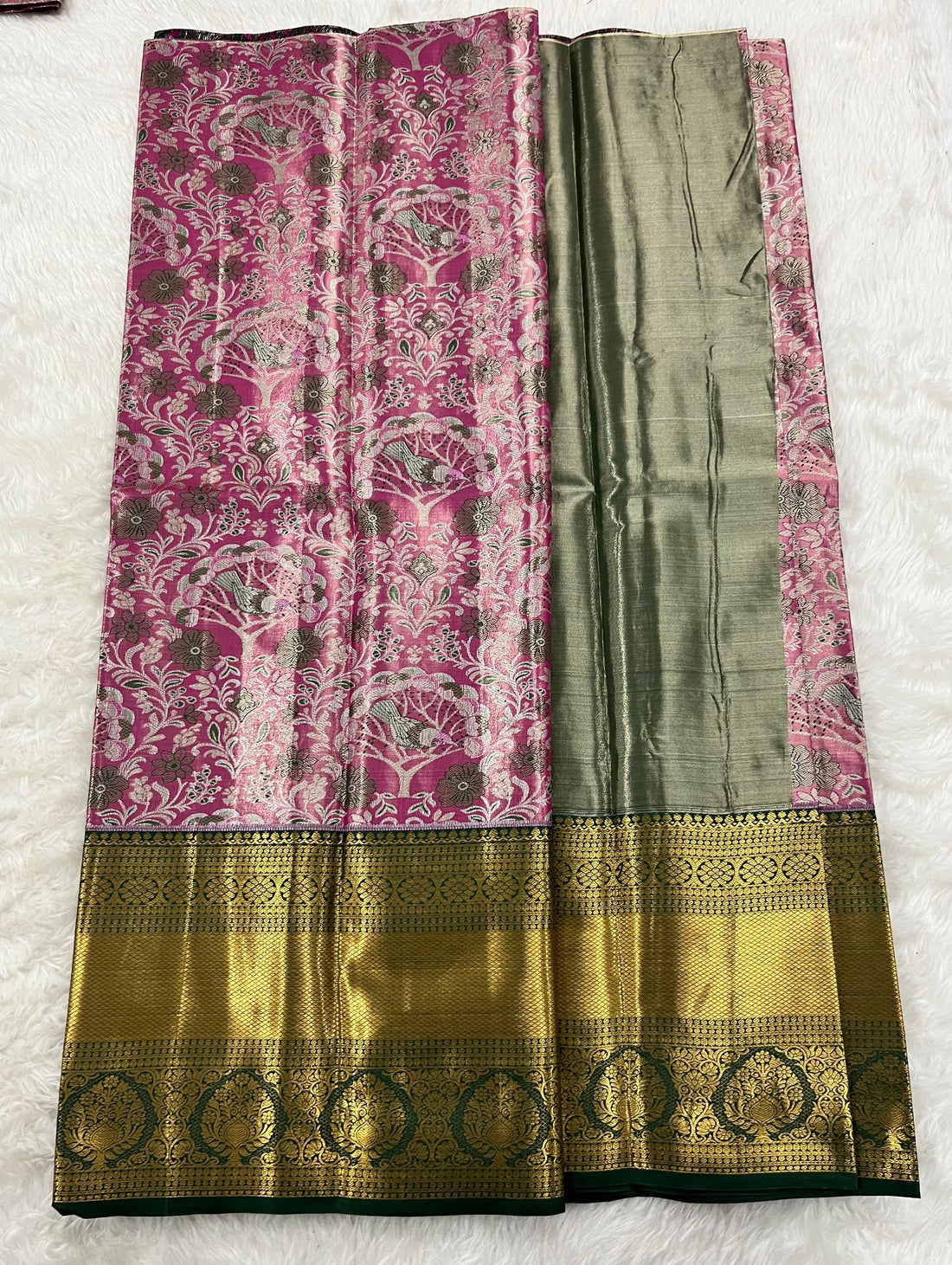 (5–10 Year) Lehenga – Unstitched (Blouse + Material)