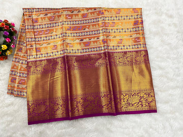 (5–10 Year) Lehenga – Unstitched (Blouse + Material)