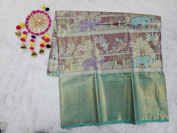 (5–10 Year) Lehenga – Unstitched (Blouse + Material)