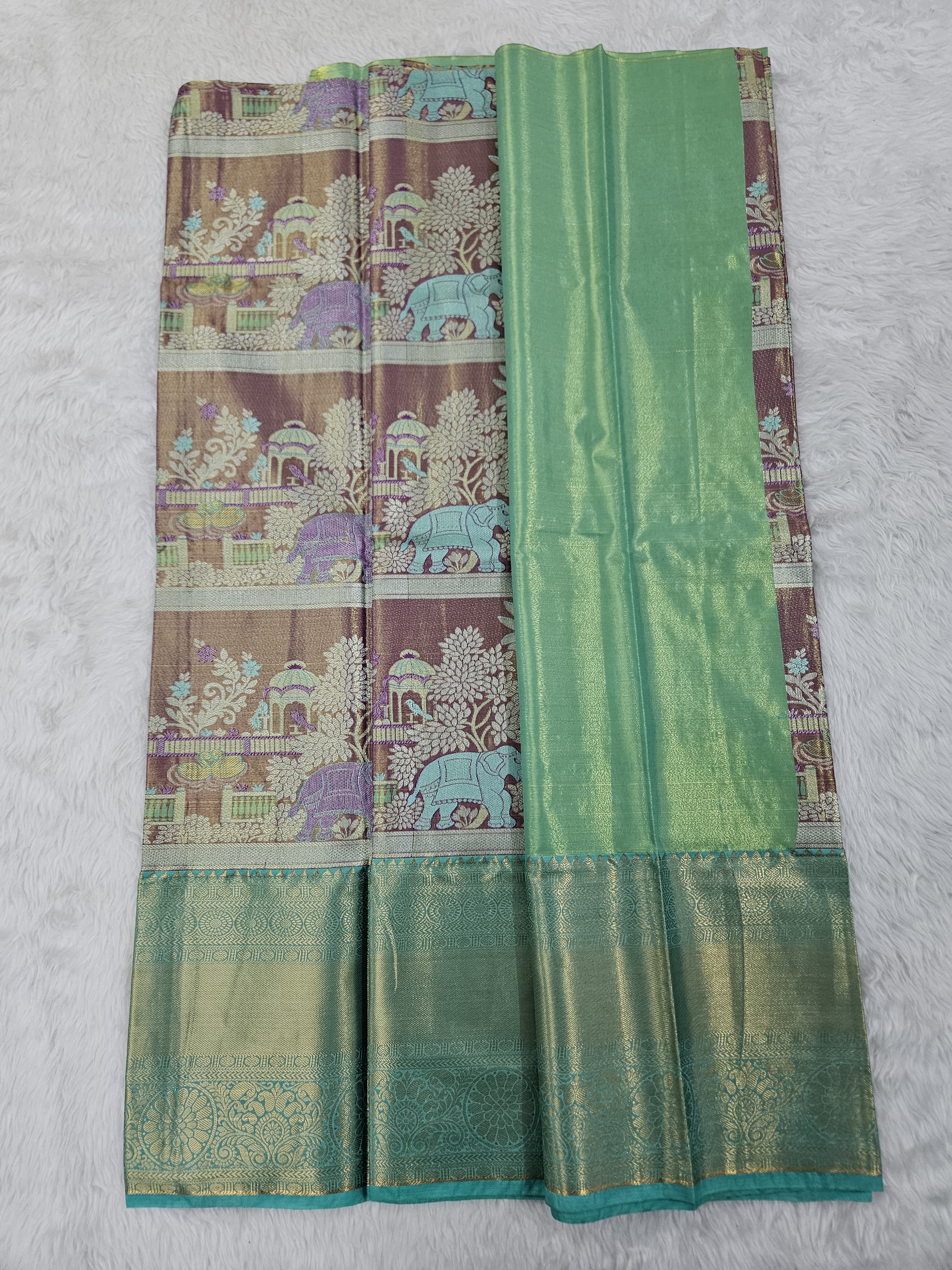 (5–10 Year) Lehenga – Unstitched (Blouse + Material)