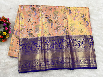 (5–10 Year) Lehenga – Unstitched (Blouse + Material)