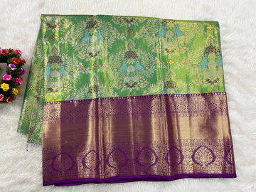 (5–10 Year) Lehenga – Unstitched (Blouse + Material)