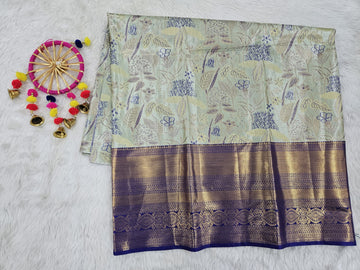 (5–10 Year) Lehenga – Unstitched (Blouse + Material)