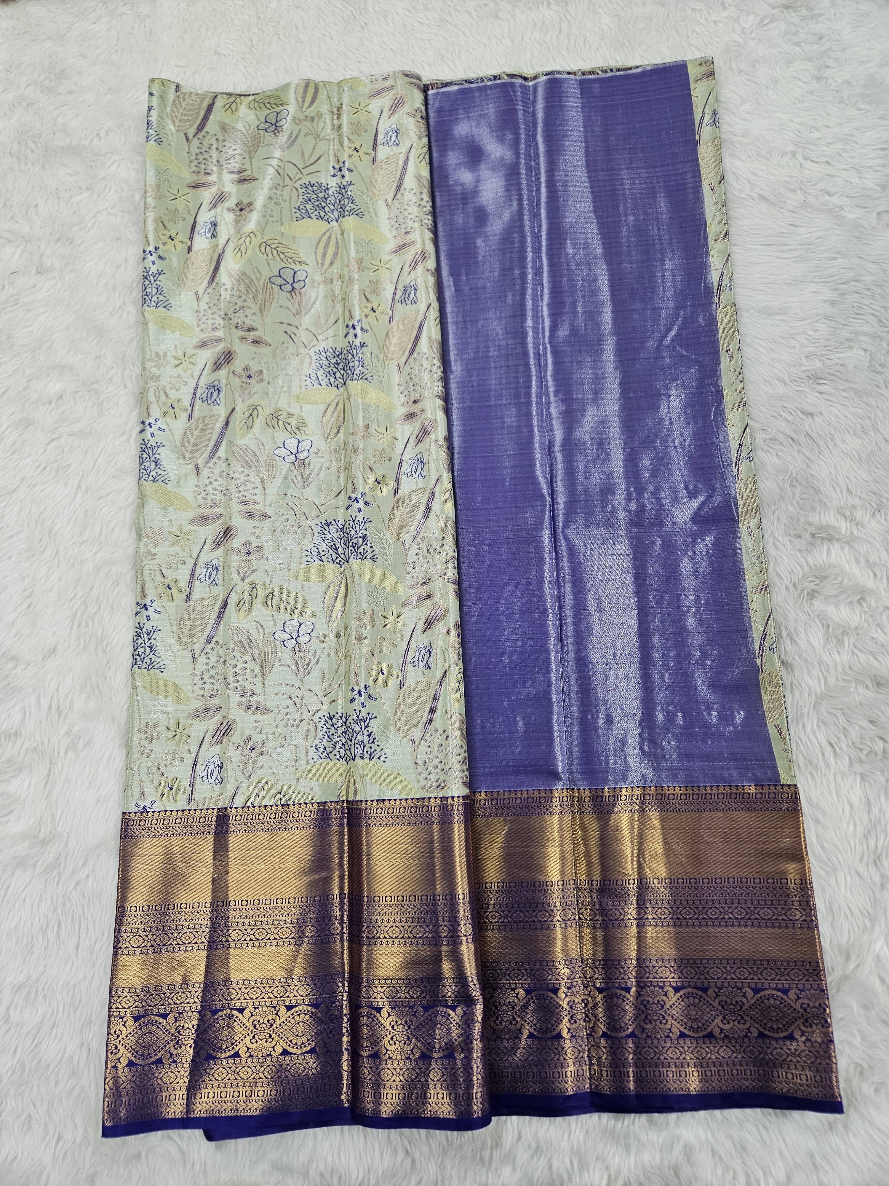 (5–10 Year) Lehenga – Unstitched (Blouse + Material)