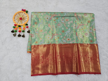(5–10 Year) Lehenga – Unstitched (Blouse + Material)
