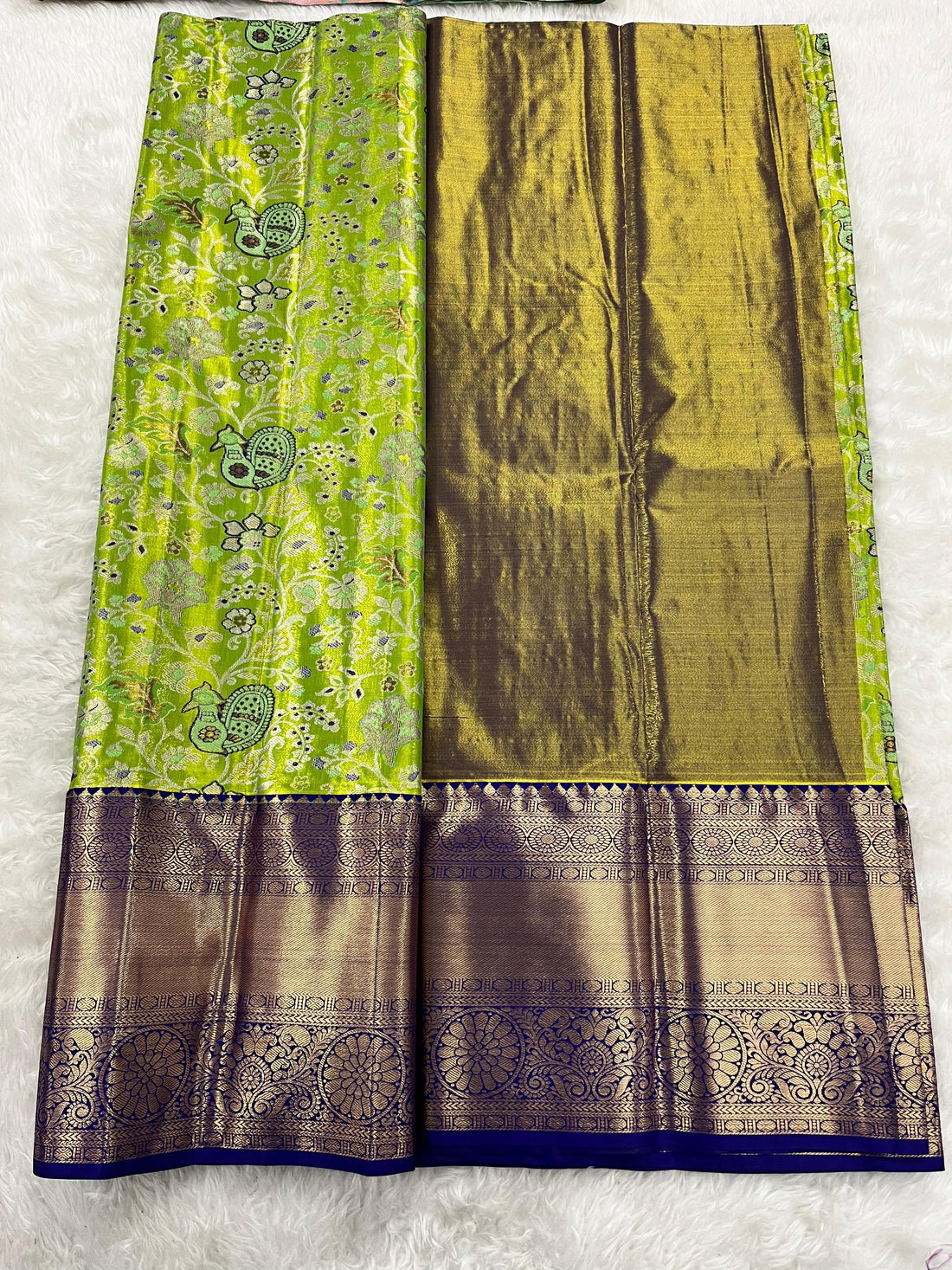 (5–10 Year) Lehenga – Unstitched (Blouse + Material)