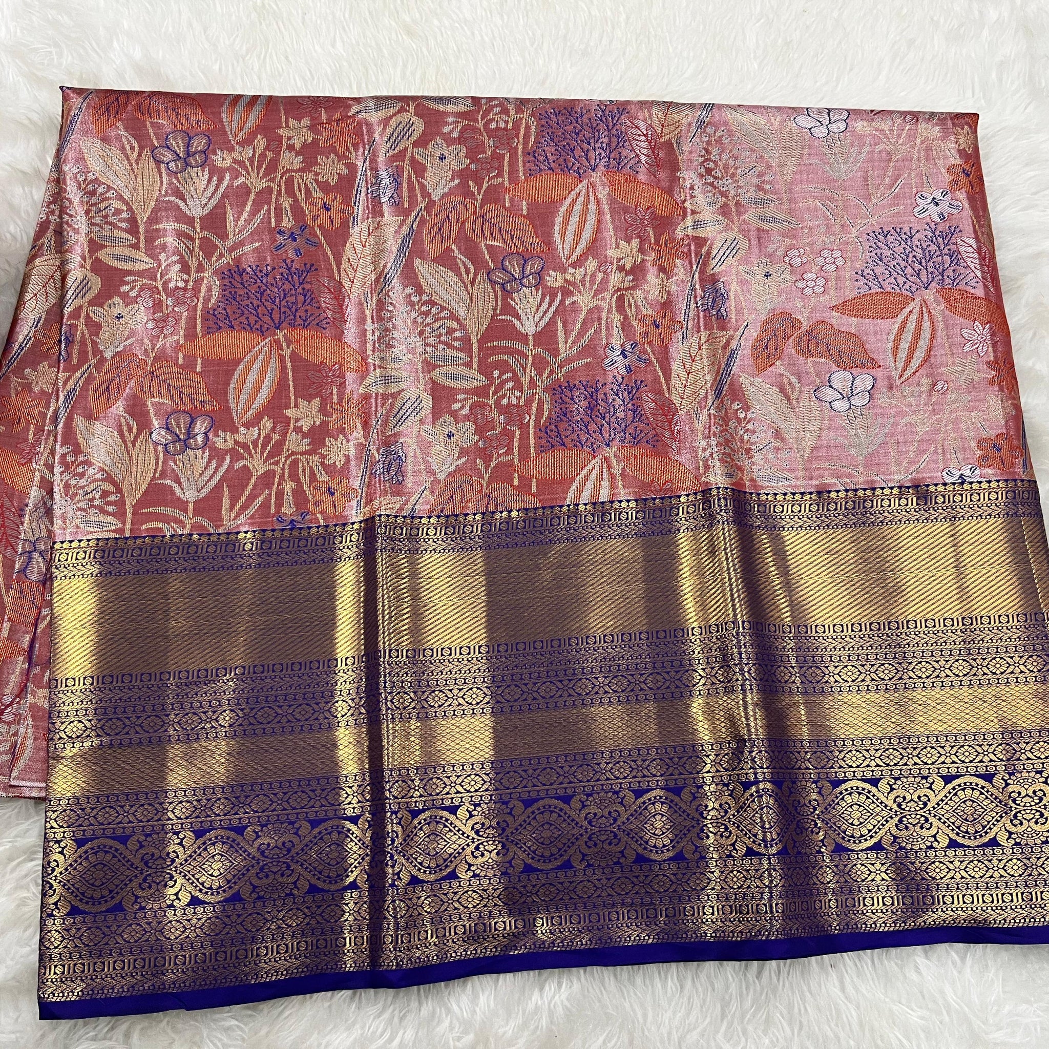 (5–10 Year) Lehenga – Unstitched (Blouse + Material)