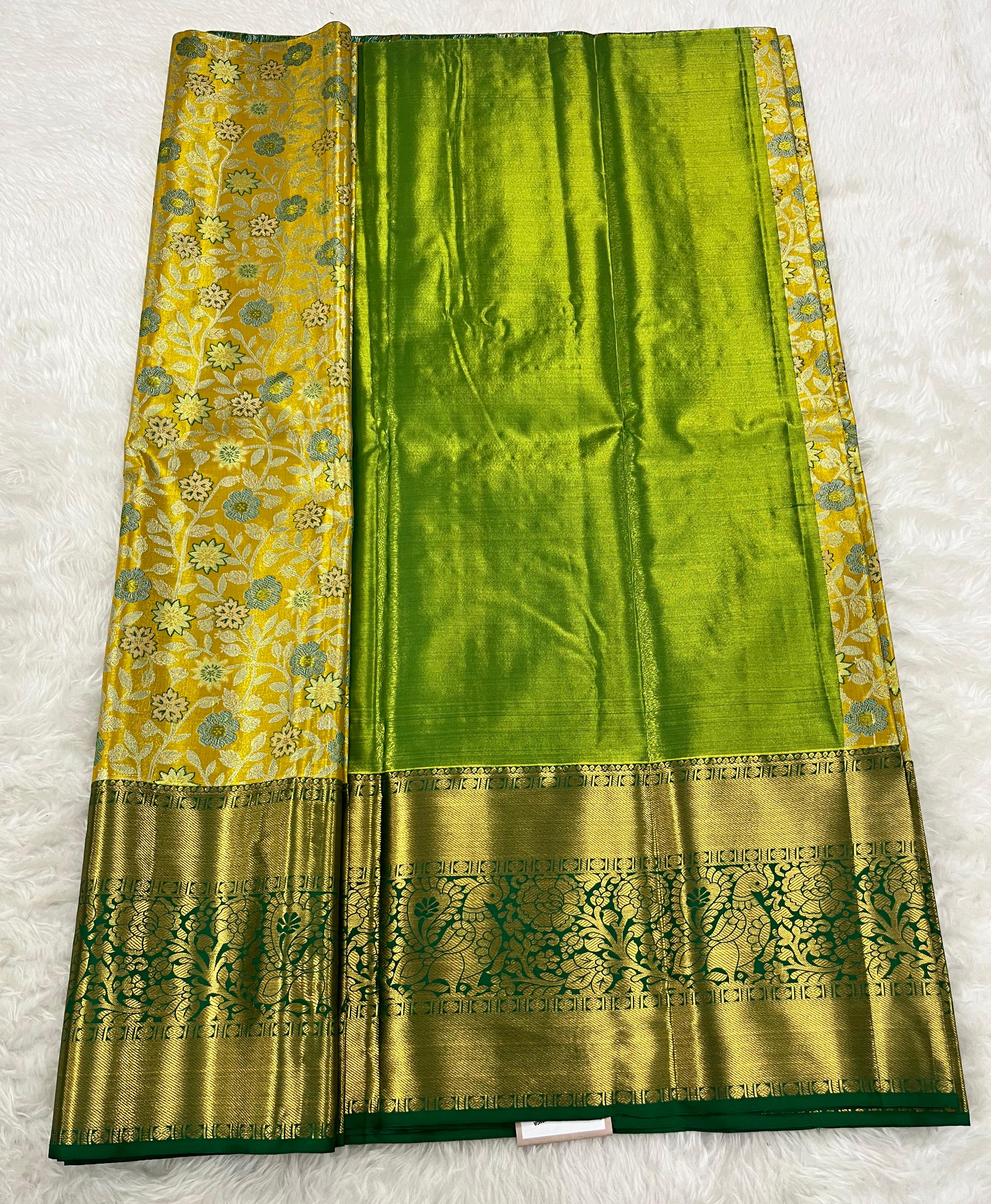 (5–10 Year) Lehenga – Unstitched (Blouse + Material)